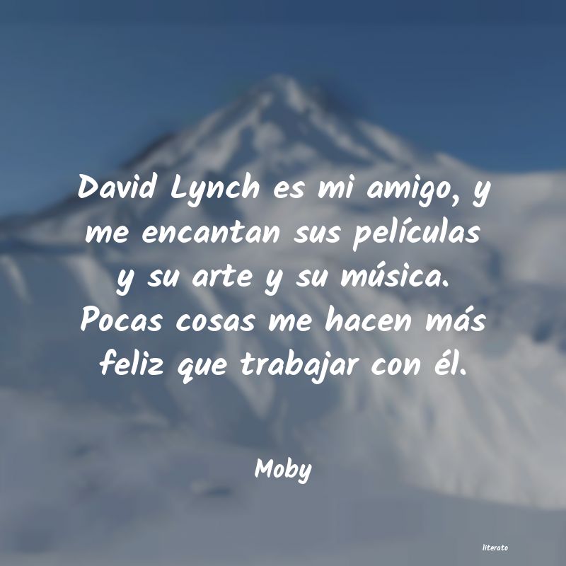 Frases de Moby