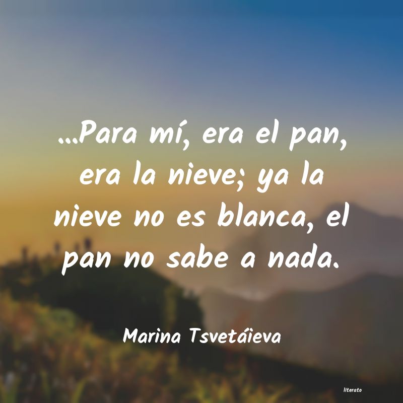 Frases de Marina Tsvetáieva