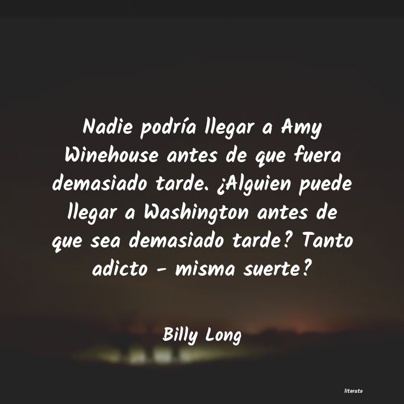 Frases de Billy Long