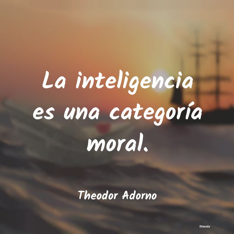 Frases de Theodor Adorno