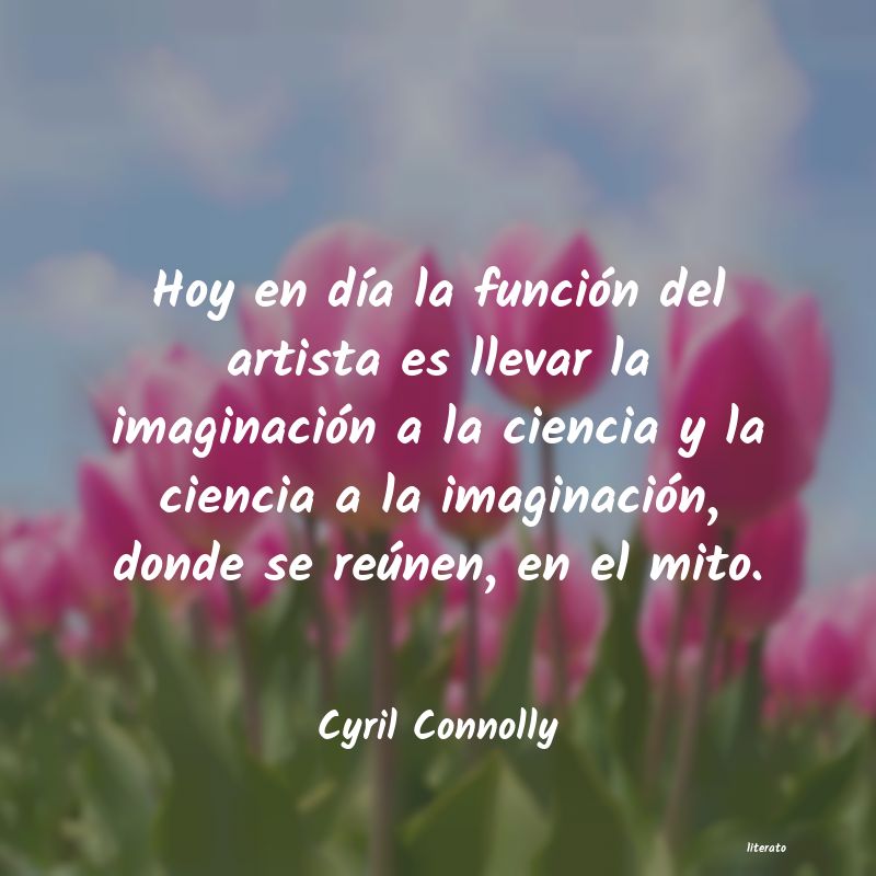 frases de Cyril Connolly
