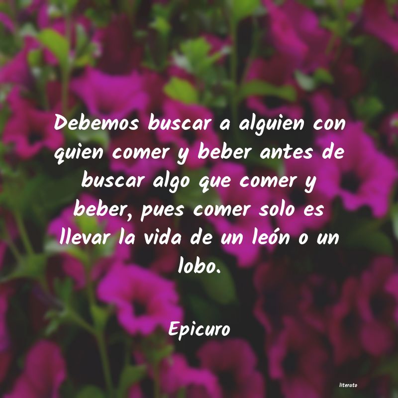 frases de Epicuro
