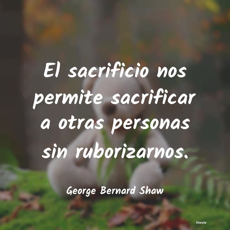george bernard shaw sola una tragedia