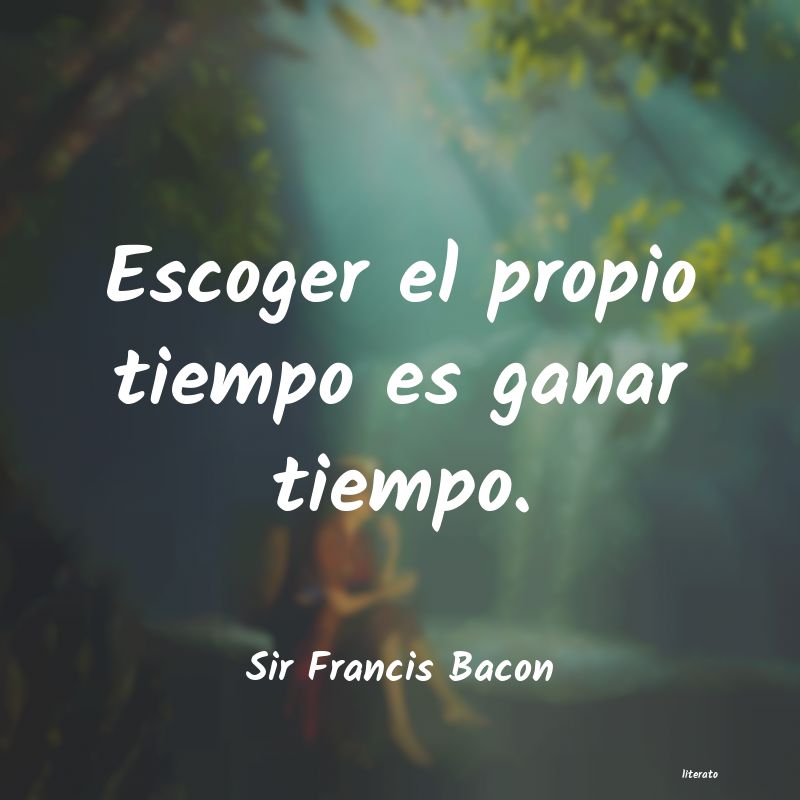 Frases de Sir Francis Bacon