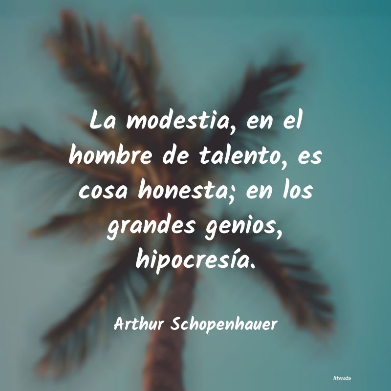 Frases de Arthur Schopenhauer