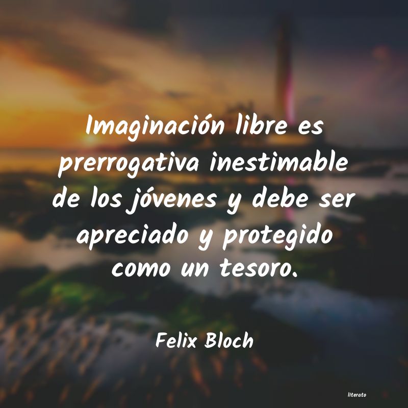 Frases de Felix Bloch