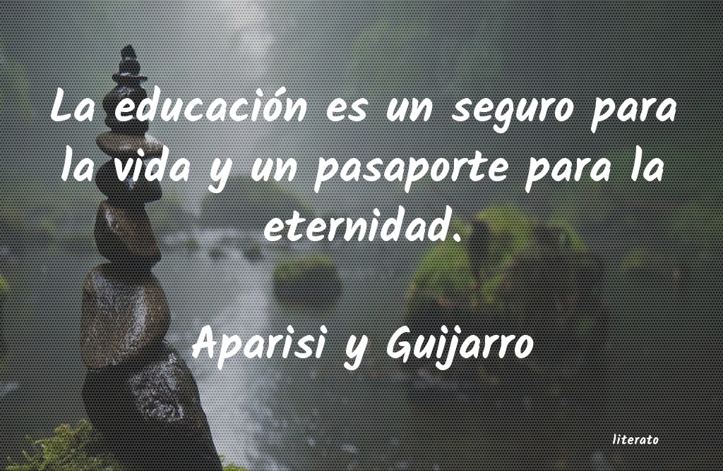 frases de Aparisi y Guijarro