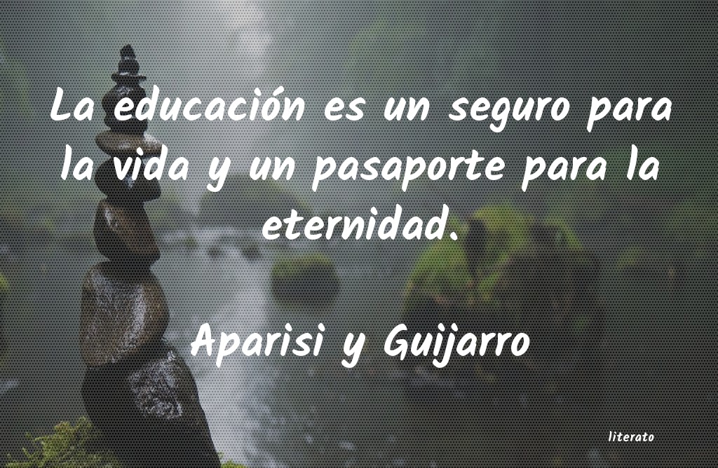 Frases de Aparisi y Guijarro