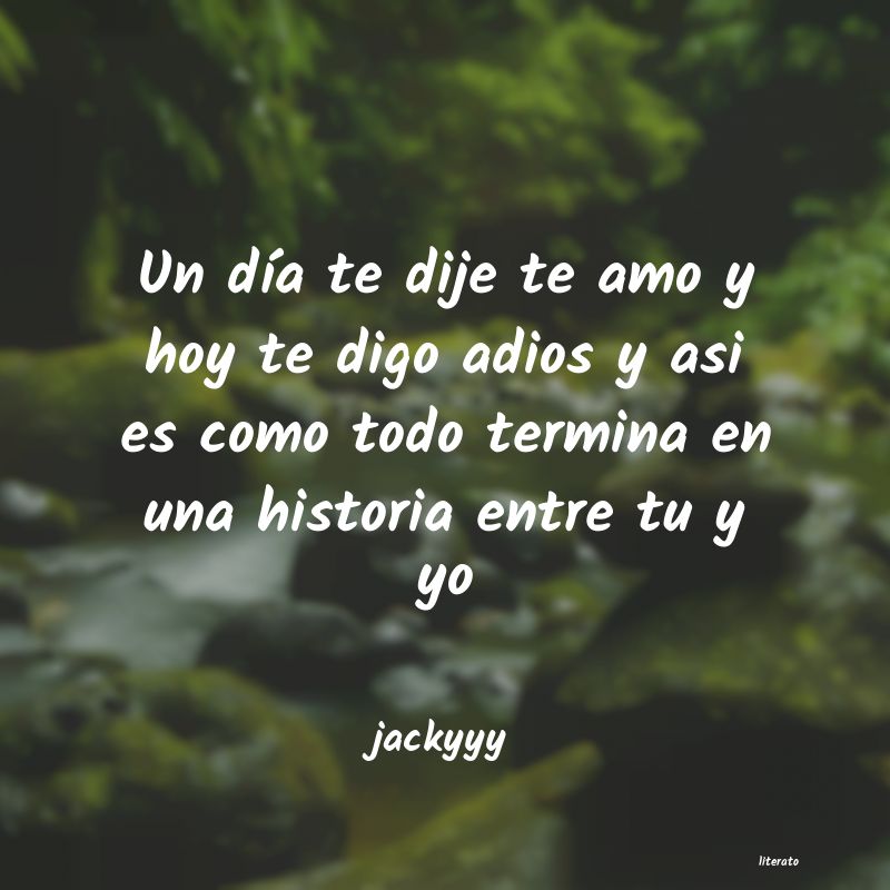 Frases de jackyyy