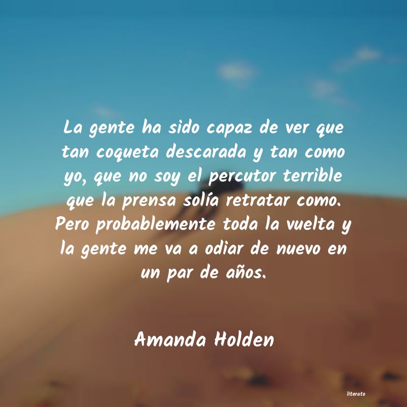 Frases de Amanda Holden