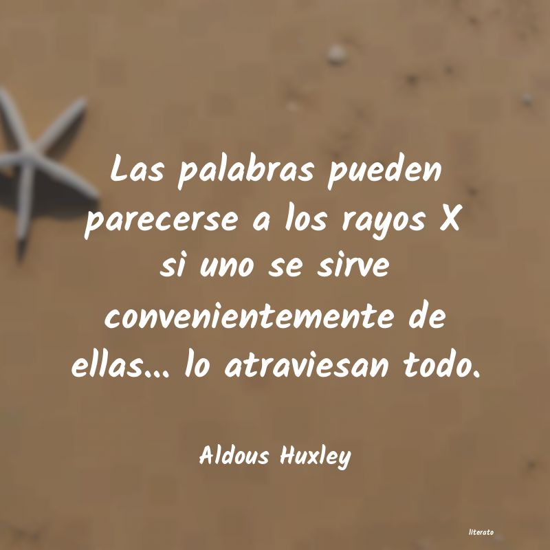 frases de Aldous Huxley