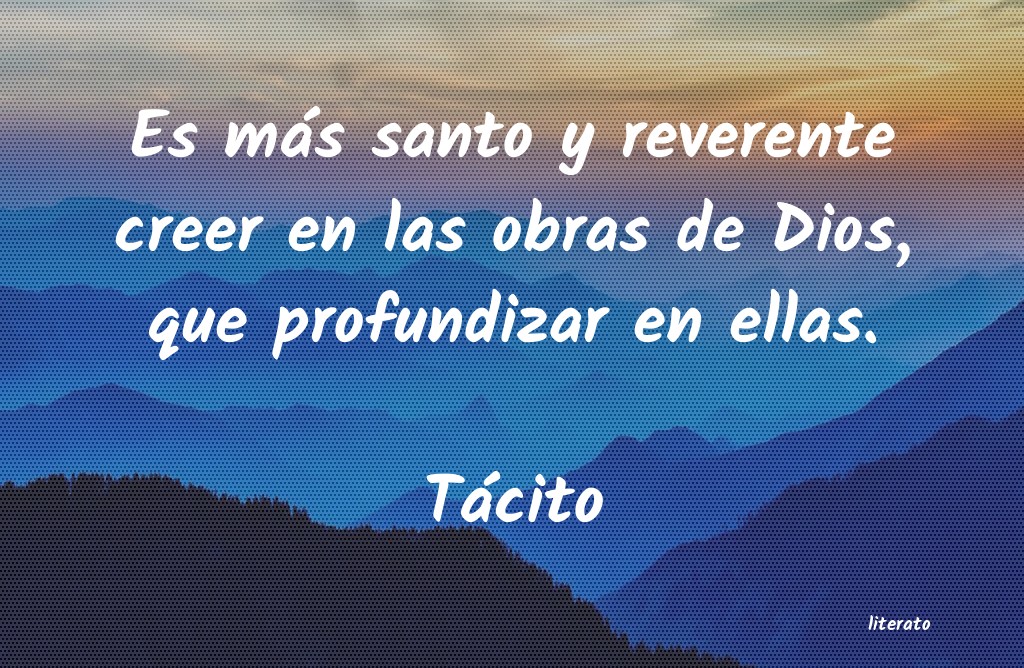 Frases de Tácito