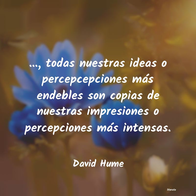 Frases de David Hume