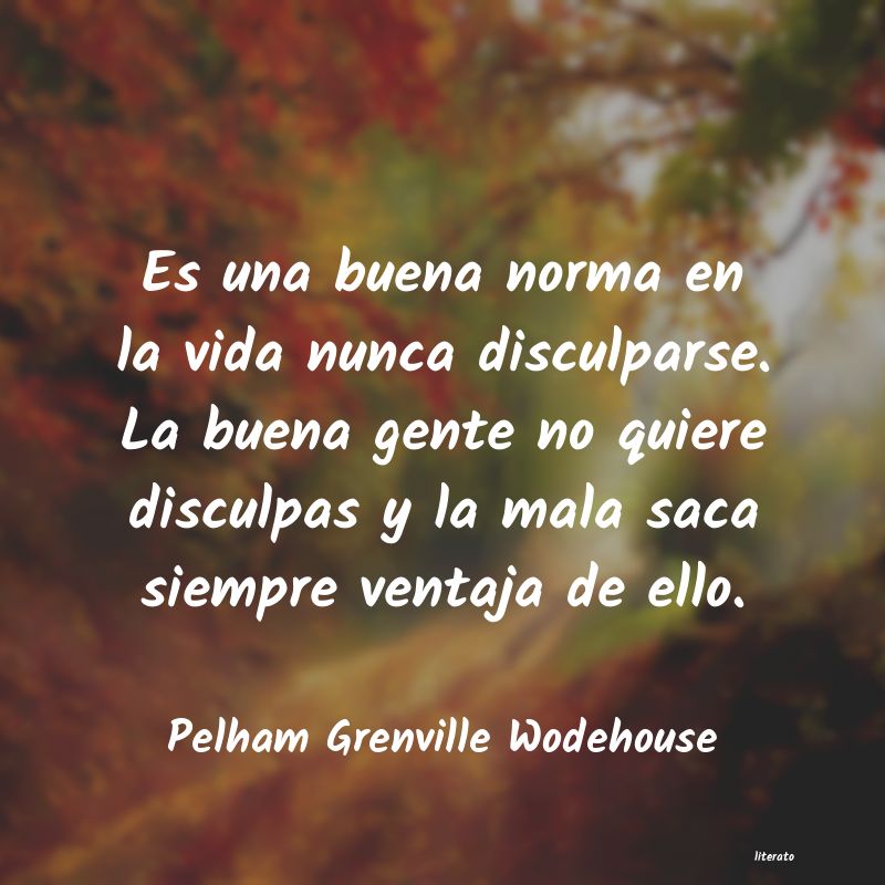 Frases de Pelham Grenville Wodehouse