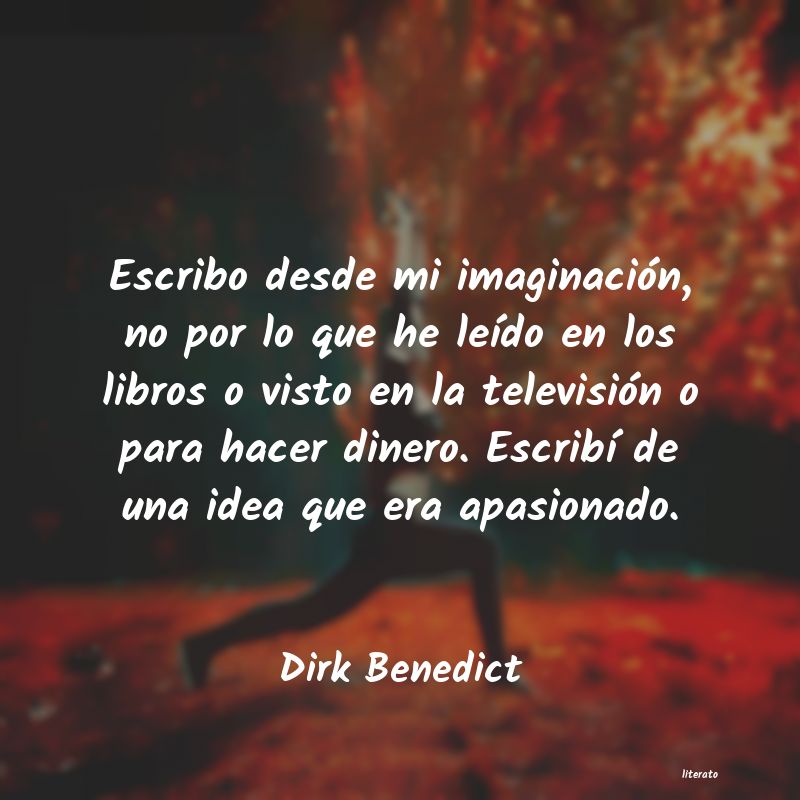 frases de Dirk Benedict