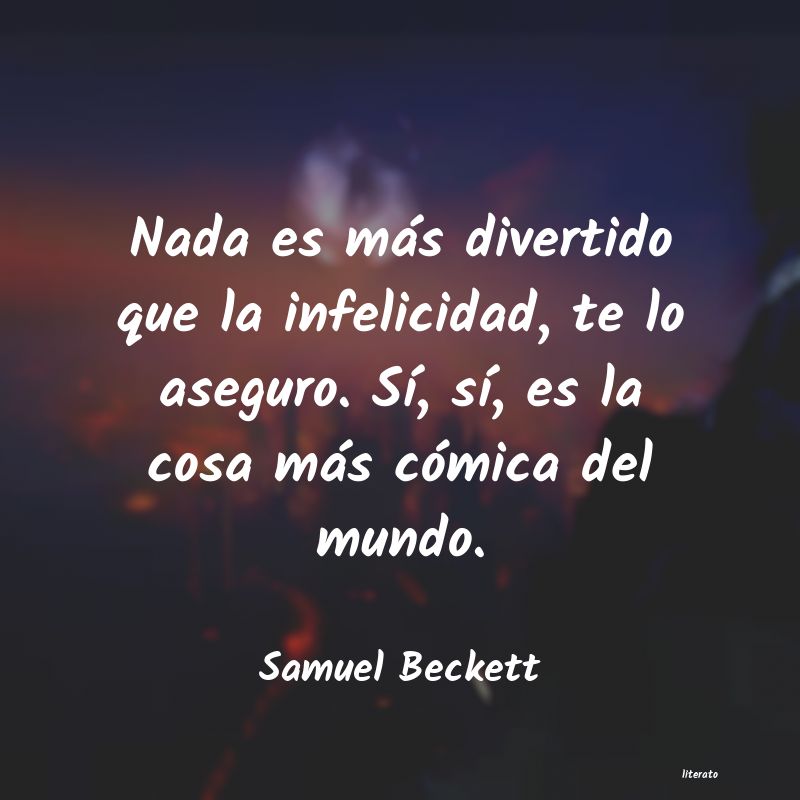 frases de Samuel Beckett