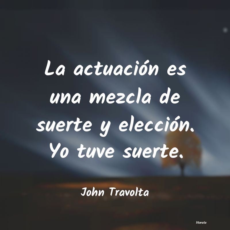 Frases de John Travolta