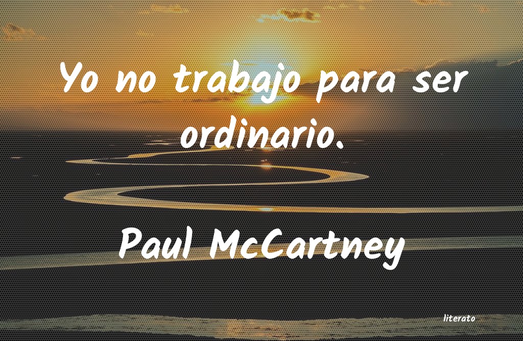 frases de Paul McCartney