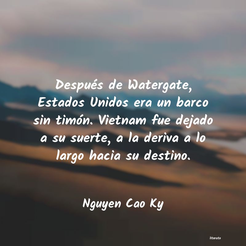 frases de Nguyen Cao Ky