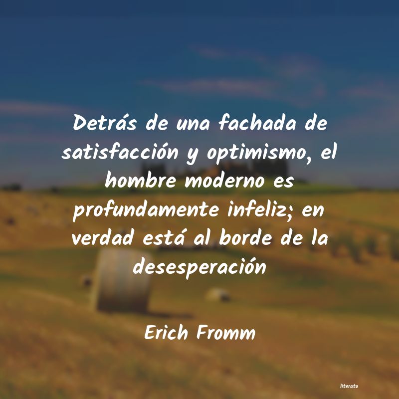 Frases de Erich Fromm