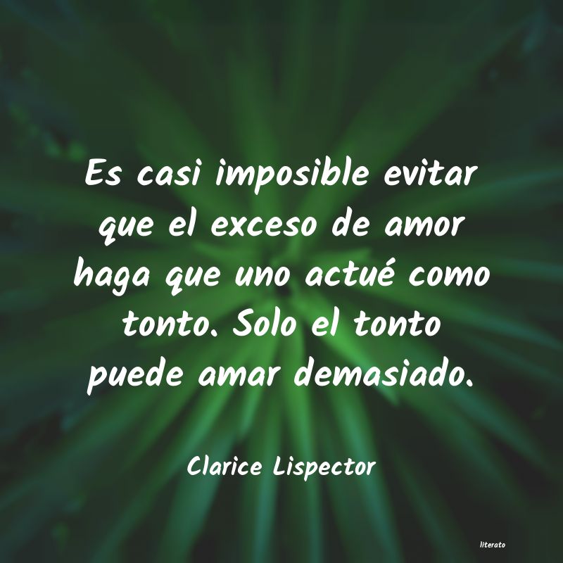 <ol class='breadcrumb' itemscope itemtype='http://schema.org/BreadcrumbList'>
<li itemprop='itemListElement'><a href='/autores/'>Autores</a></li>
<li itemprop='itemListElement'><a href='/autor/clarice_lispector/'>Clarice Lispector</a></li>
</ol>