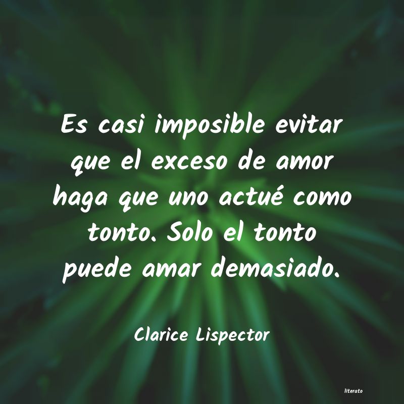 Frases de Clarice Lispector