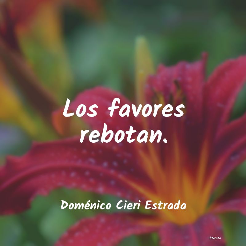 frases de Doménico Cieri Estrada