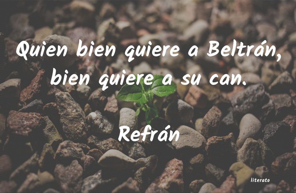 frases de Refrán