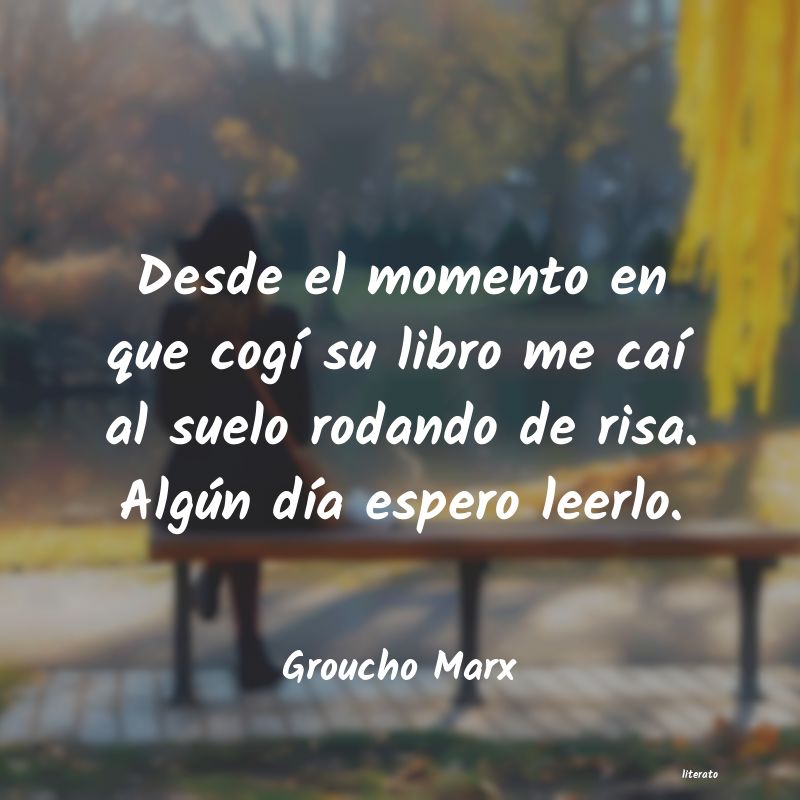 Frases de Groucho Marx