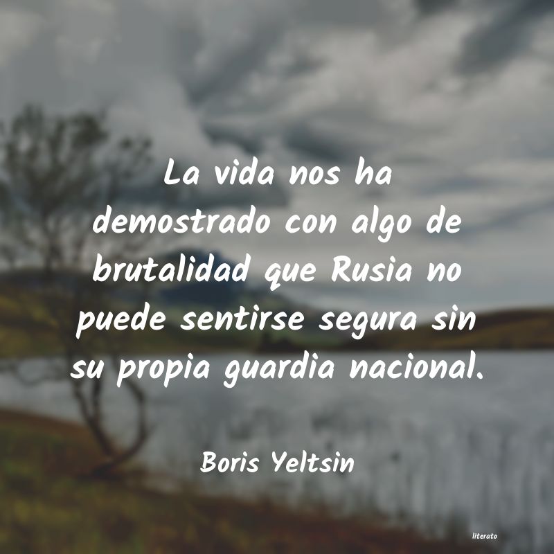 Frases de Boris Yeltsin
