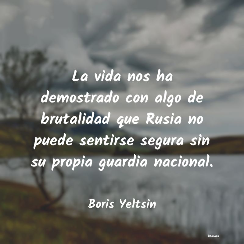 frases de Boris Yeltsin
