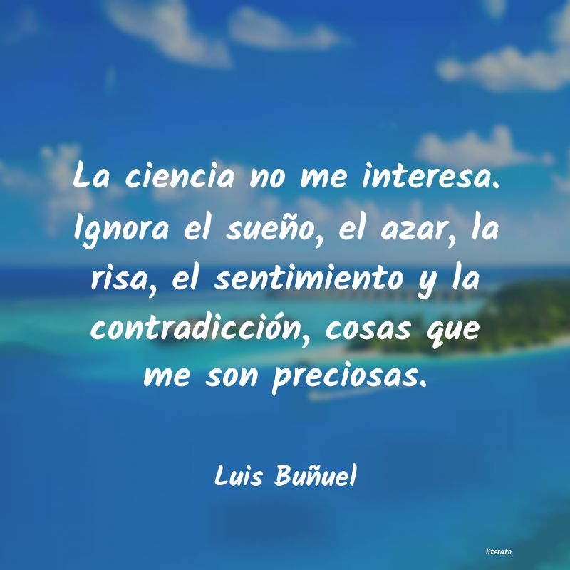 frases de Luis BuÃ±uel