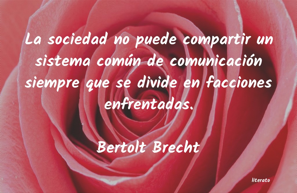 Frases de Bertolt Brecht