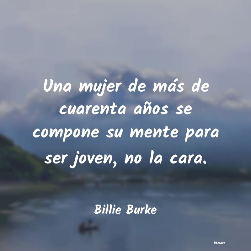 frases de Billie Burke