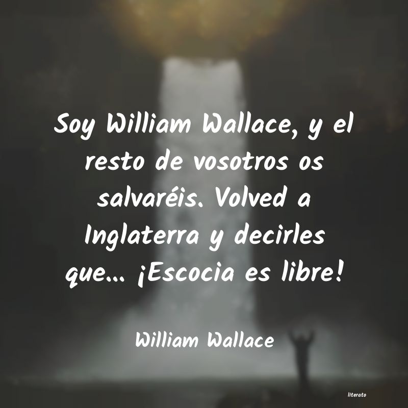 Frases de William Wallace