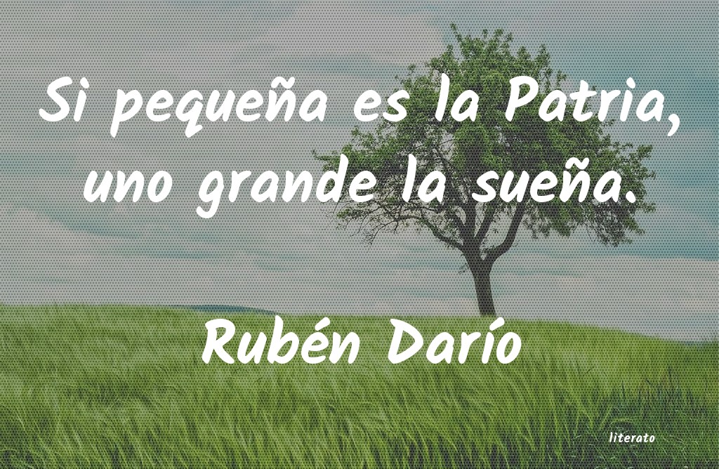 Frases de Rubén Darío