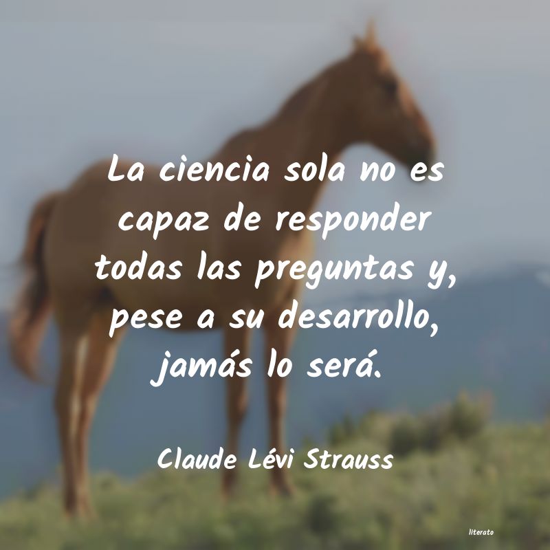 Frases de Claude Lévi Strauss