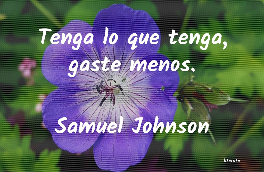 Frases de Samuel Johnson