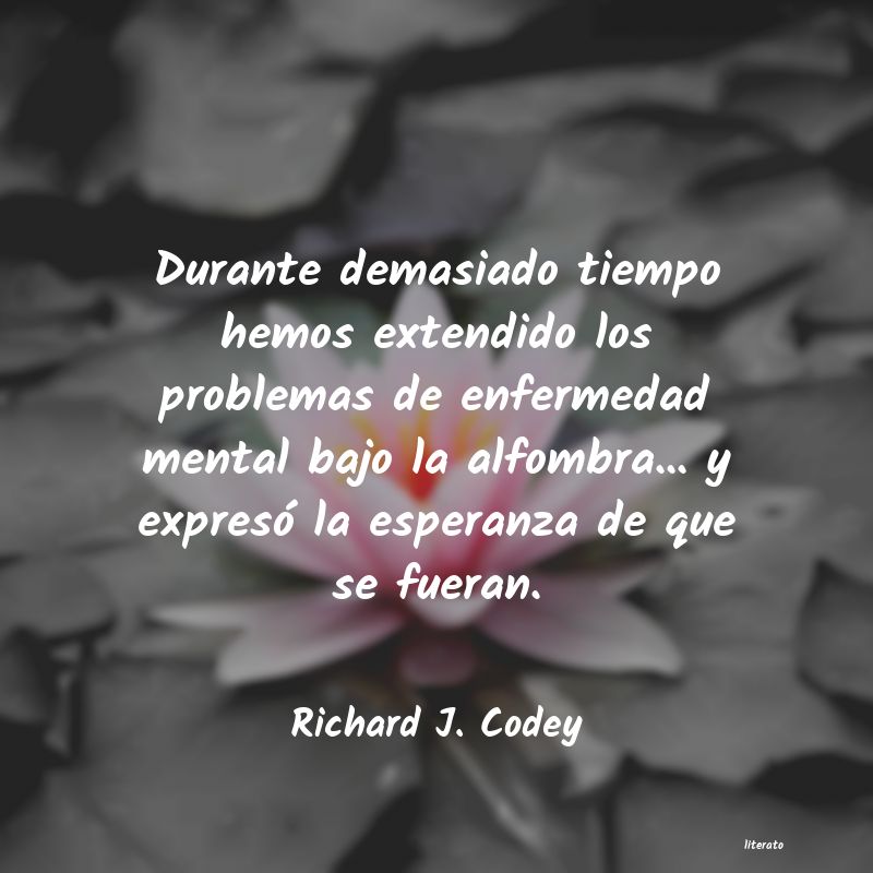frases de Richard J. Codey