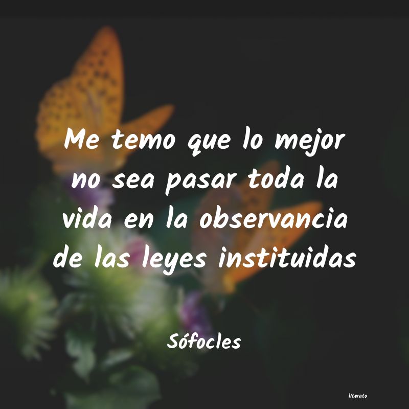 frases de Sófocles