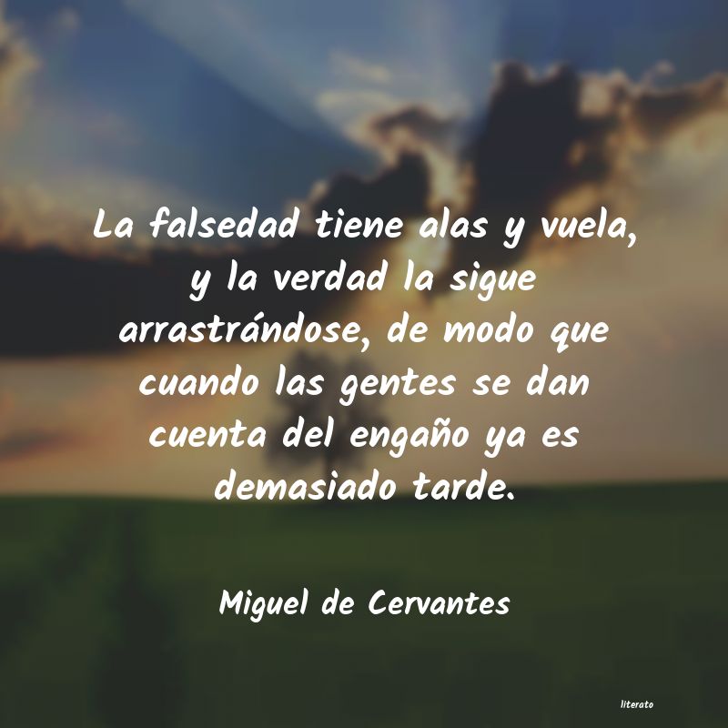 Frases de Miguel de Cervantes