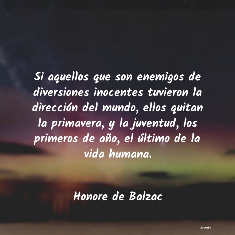 frases de Honore de Balzac