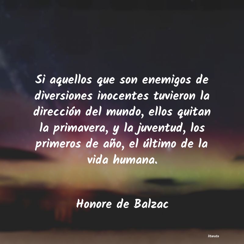 Frases de Honore de Balzac