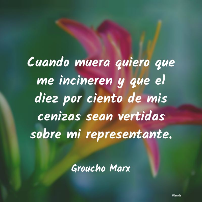 frases de Groucho Marx