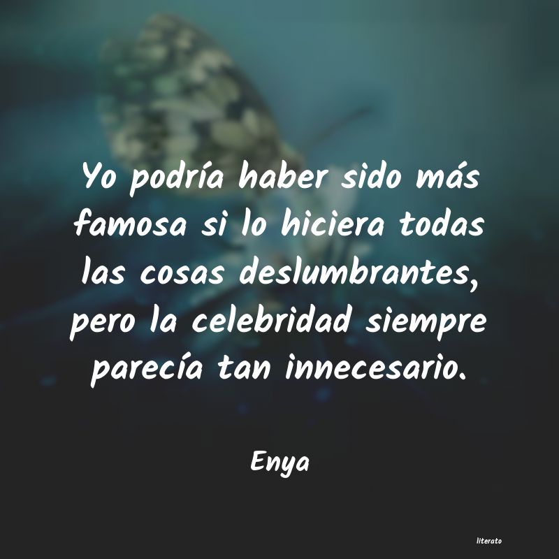 frases de Enya