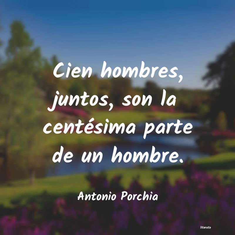 frases de Antonio Porchia