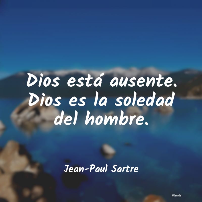 Frases de Jean-Paul Sartre