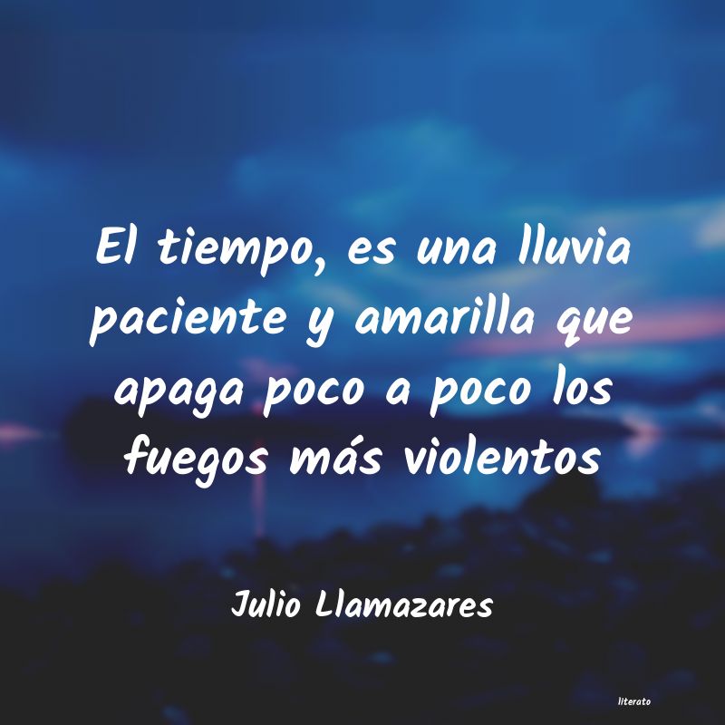 frases de Julio Llamazares