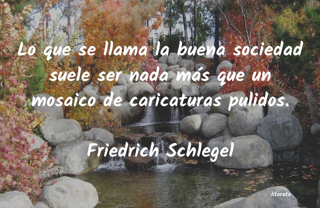 Frases de Friedrich Schlegel