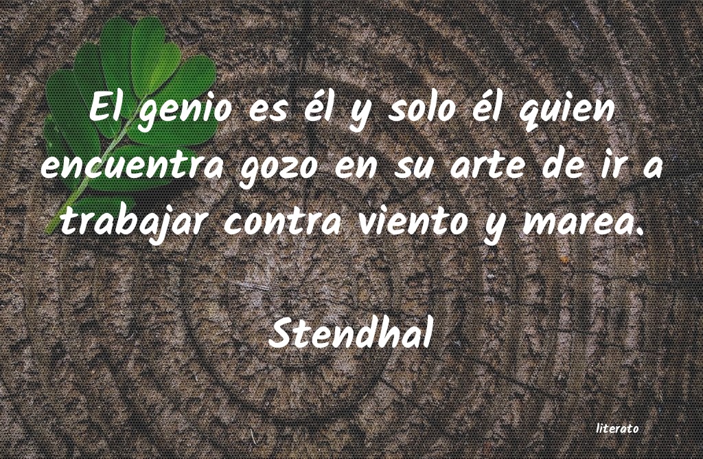 Frases de Stendhal